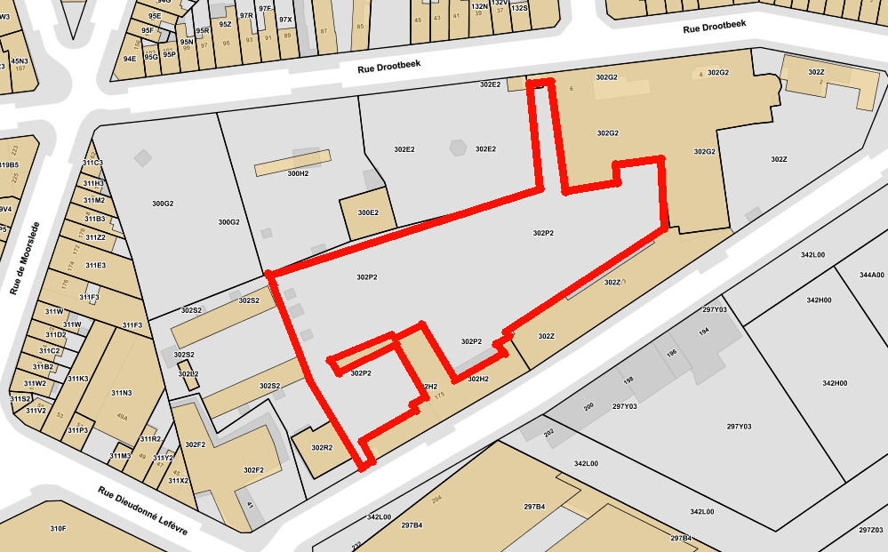 FR NL   Brugis perceelplan